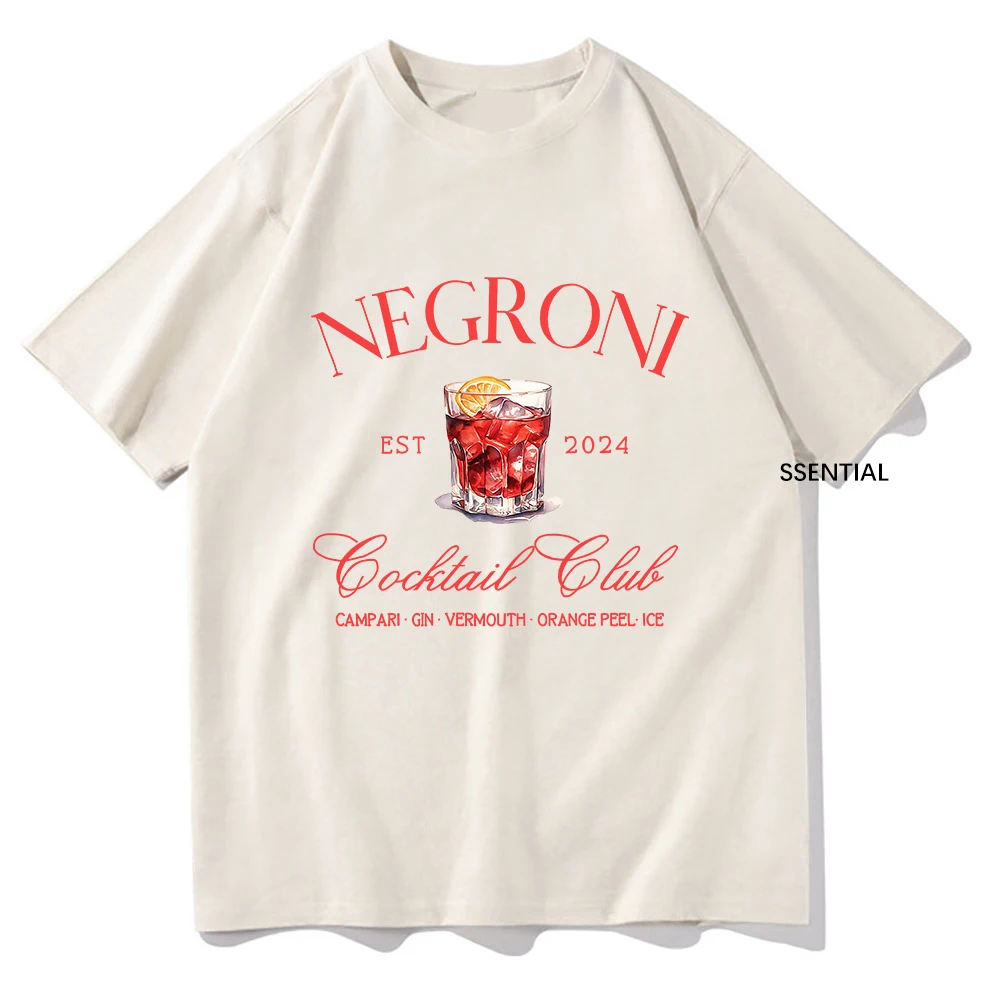 Vintage Fashion Jersey - Negroni Social Club t-shirty moda odzież