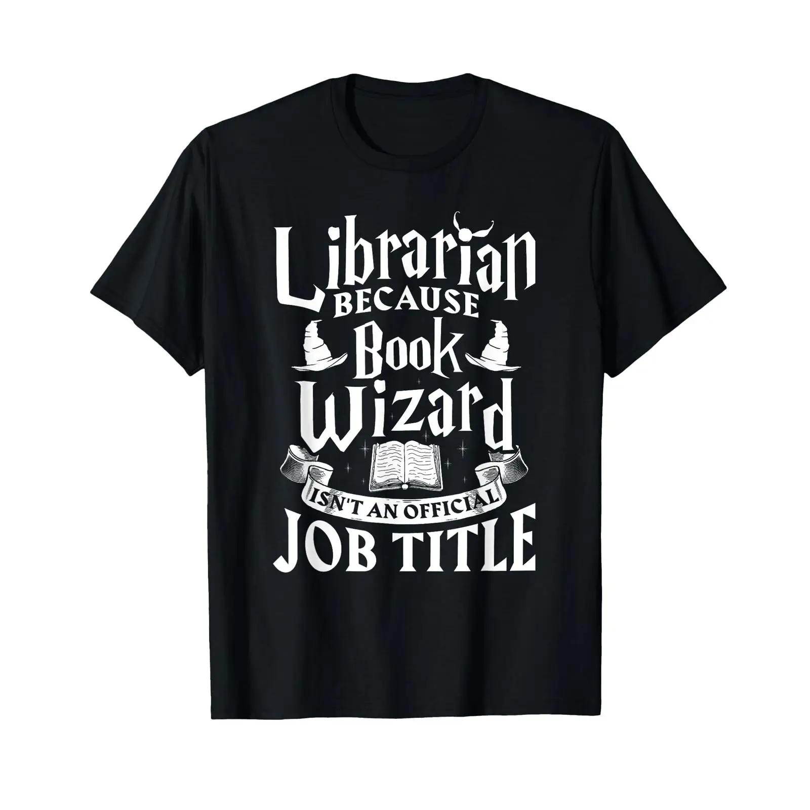 Vintage Fashion Library - Koszulka bibliotekowa Librarian BCS Book Wizard