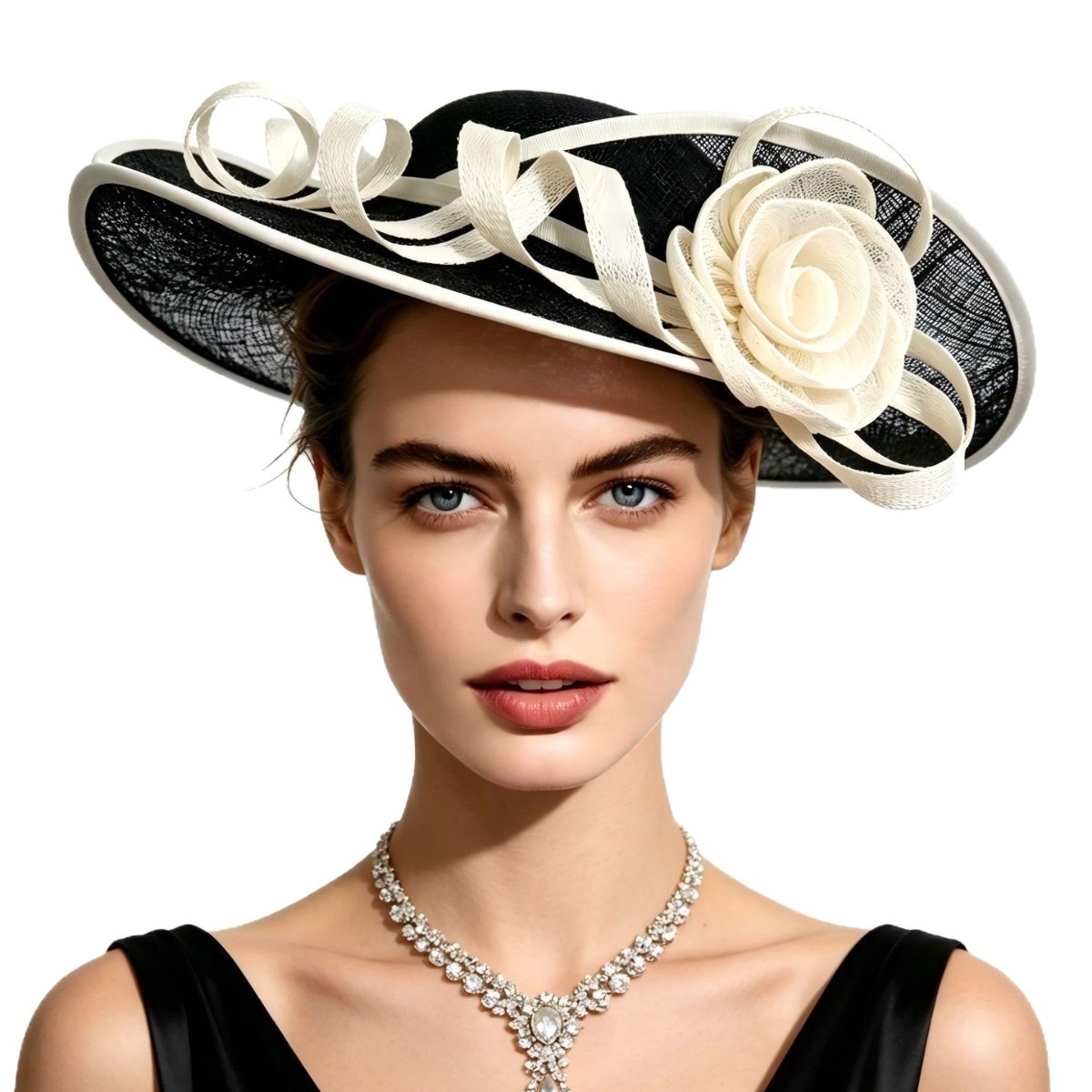 Vintage Fashion Hats - Fascynujący kapelusz w stylu Kentucky Big