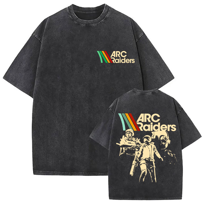 Vintage Fashion Game - Koszulka Arc Raiders 100% bawełna, gra