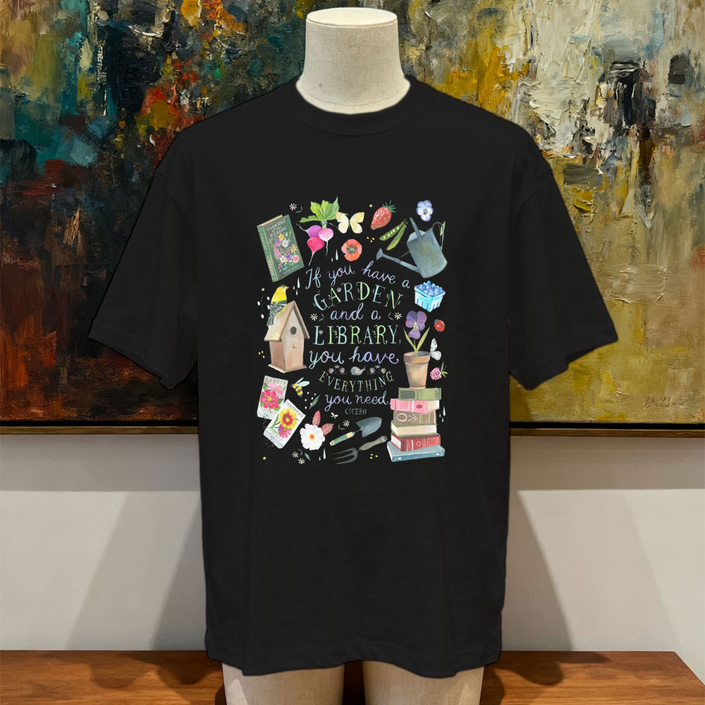 Vintage Fashion Library - Koszulka unisex z mieszanki materiałów (triblend)