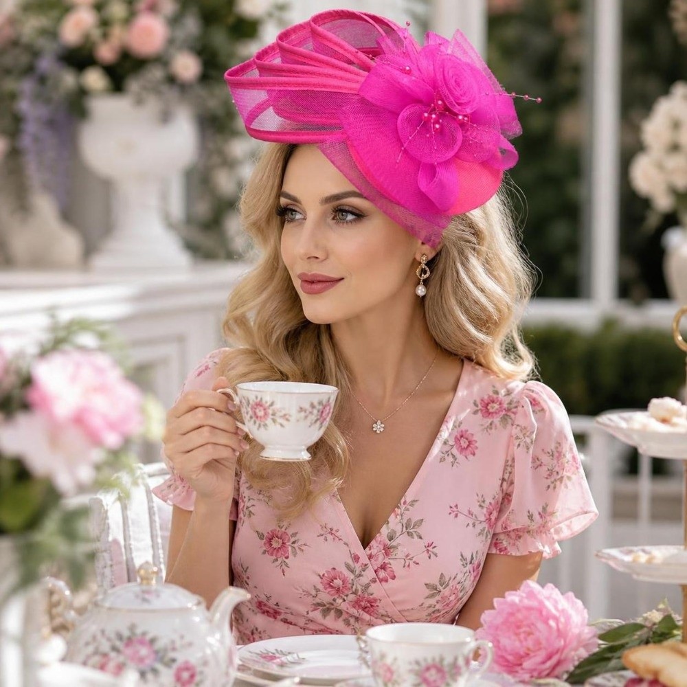 Nowy damski kapelusz fascynato – Vintage Fashion Hats recenzja i cena