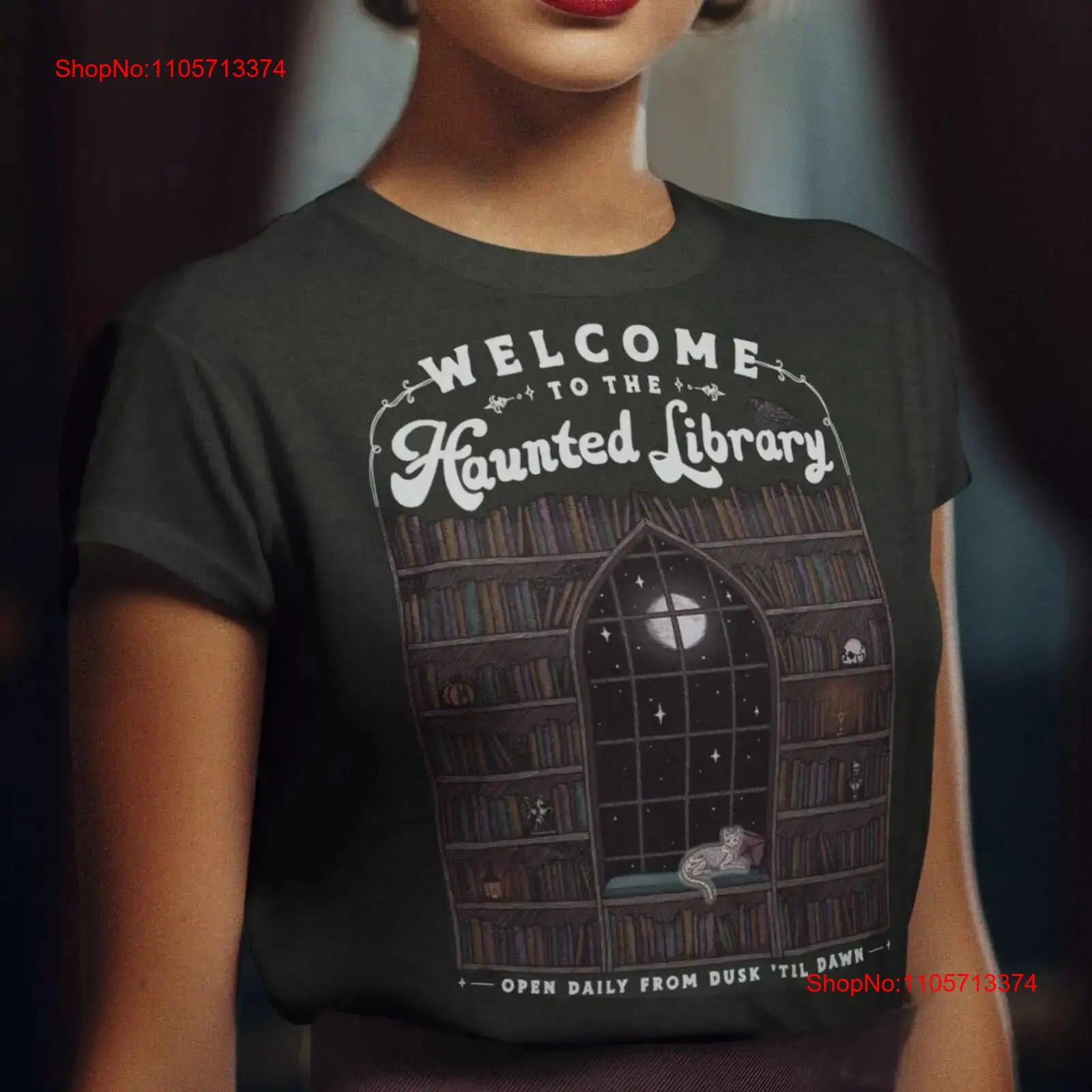 Koszulka z motywem Nawiedzonej – Vintage Fashion Library recenzja i cena
