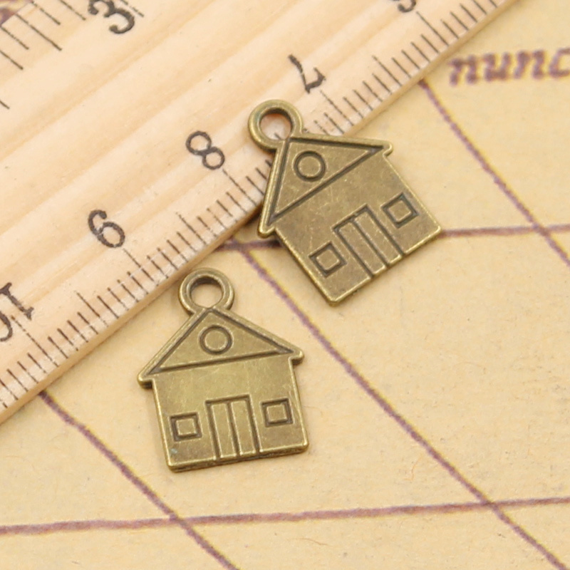20 sztuk Charms kabiny dom bud – Vintage Fashion Build recenzja i cena