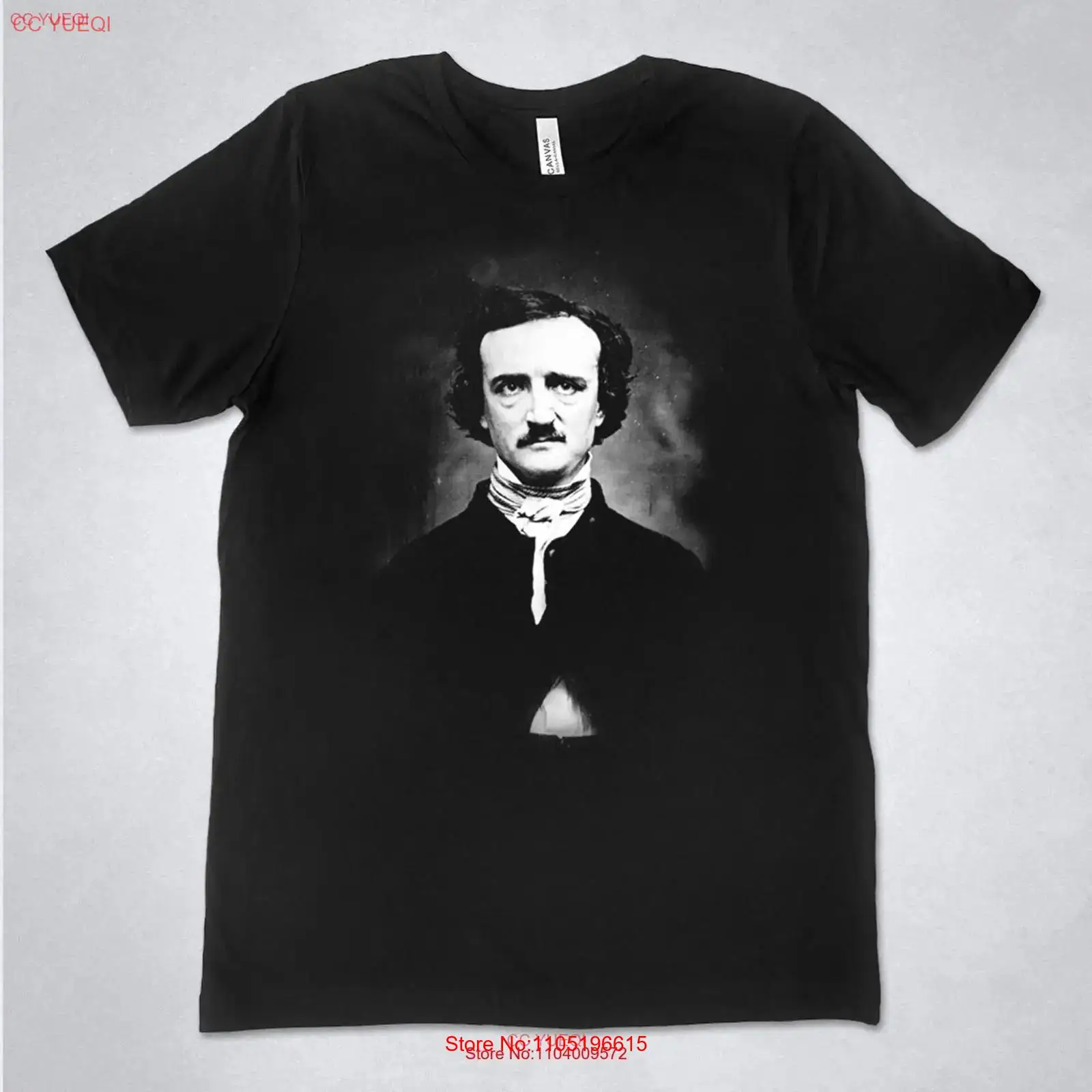 Koszulka Edgar Allan Poe portr – Vintage Fashion Jersey recenzja i cena