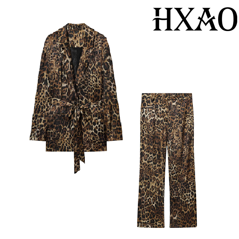 Zestawy spodni HXAO Leopard, 2 – Vintage Trench Coat recenzja i cena