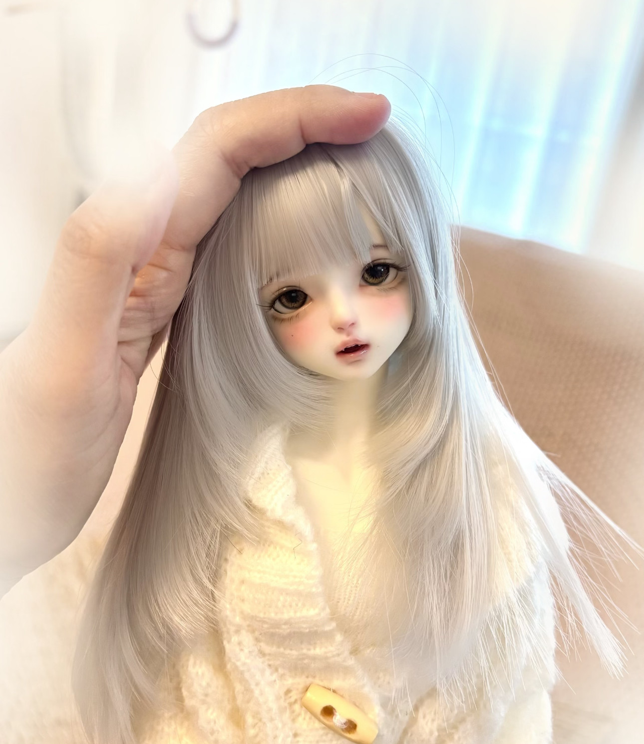 Peruka dla lalki, peruka w sty – Vintage Fashion Dolls recenzja i cena