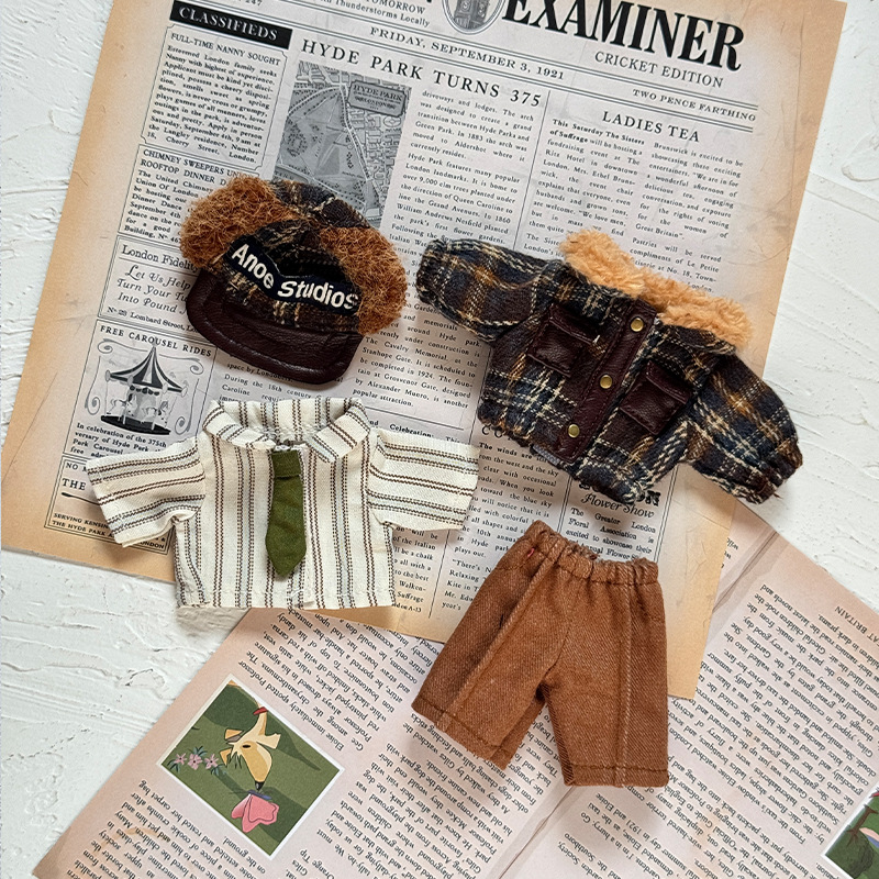 Zestaw ubranek dla pluszowej l – Vintage Fashion Dolls recenzja i cena
