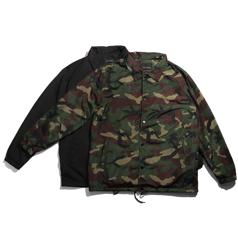 Nylonowa czarna kurtka przeciw – Vintage Windbreaker Nylon recenzja i cena