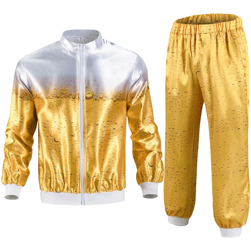 Męski dres w stylu vintage z l – Vintage Windbreaker Nylon recenzja i cena