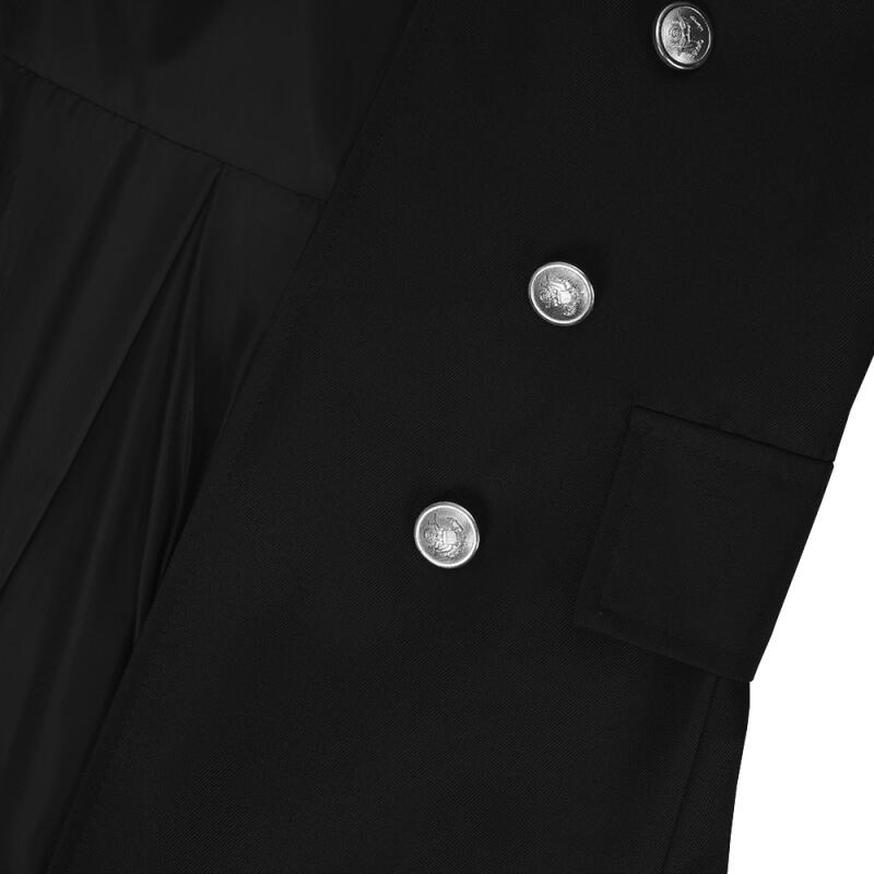 Męskie płaszcze w stylu gotyck – Vintage Trench Coat recenzja i cena