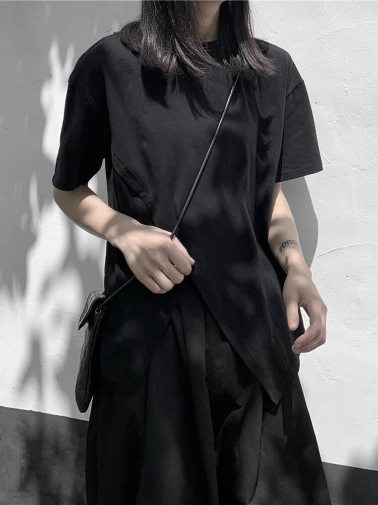 Nieregularna damska biała kosz – Vintage Fashion Build recenzja i cena