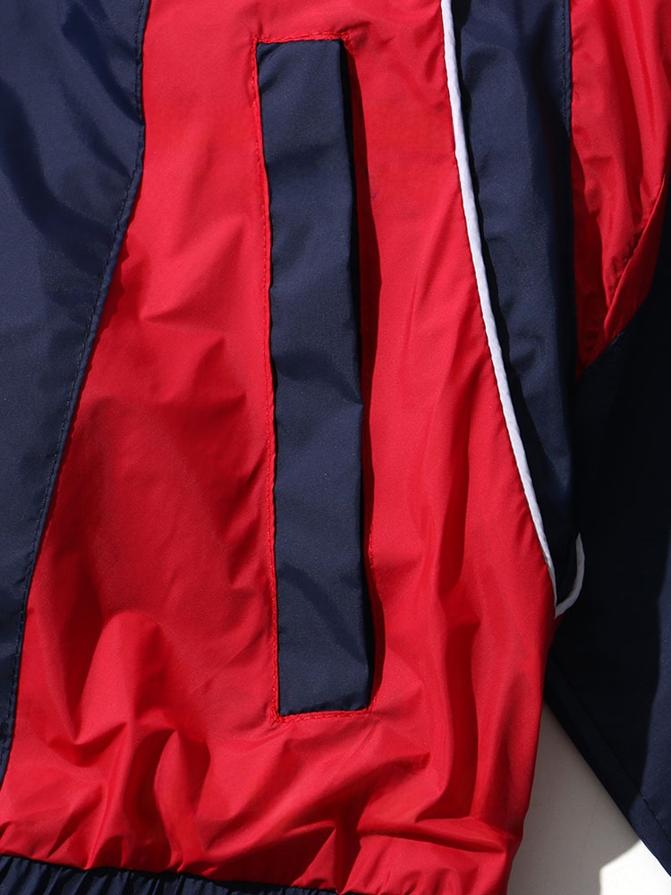 Duża męska kurtka w stylu vint – Vintage Windbreaker Nylon recenzja i cena