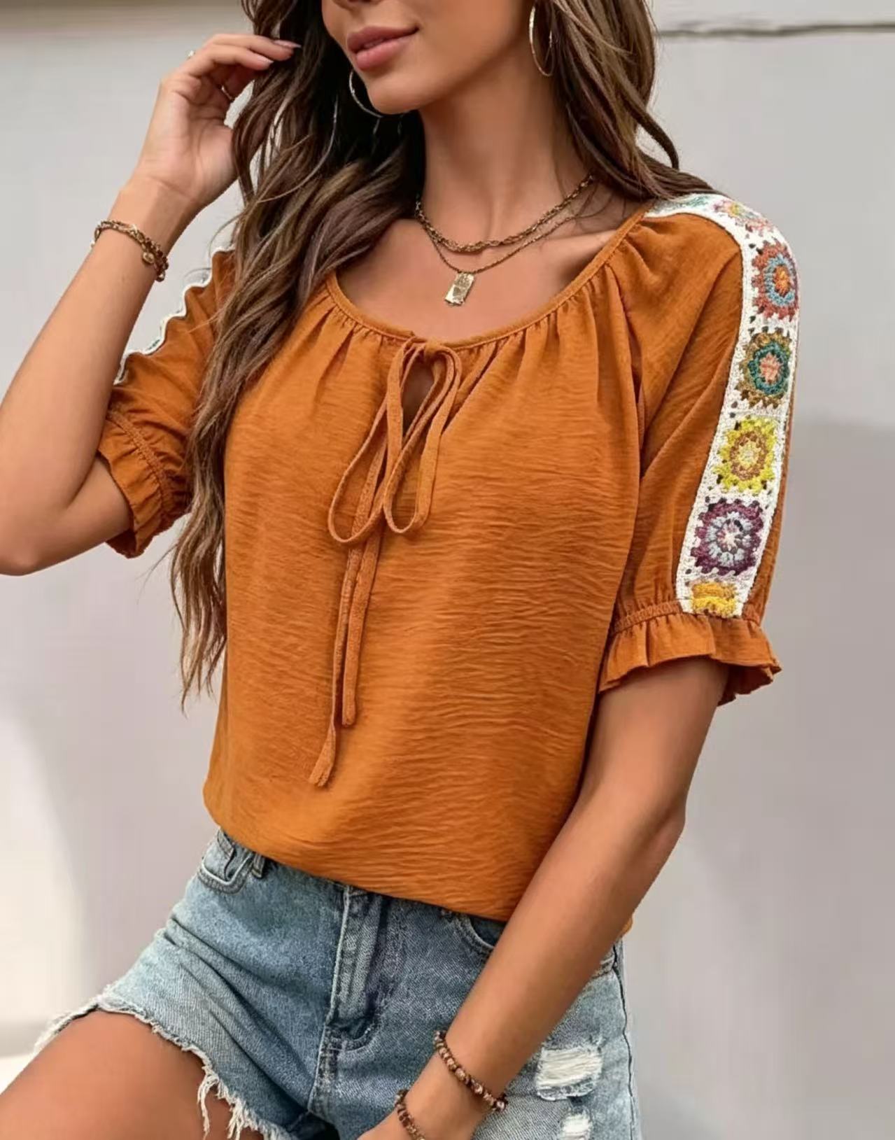 Damska bluzka w stylu boho z w – Crochet Top Boho recenzja i cena
