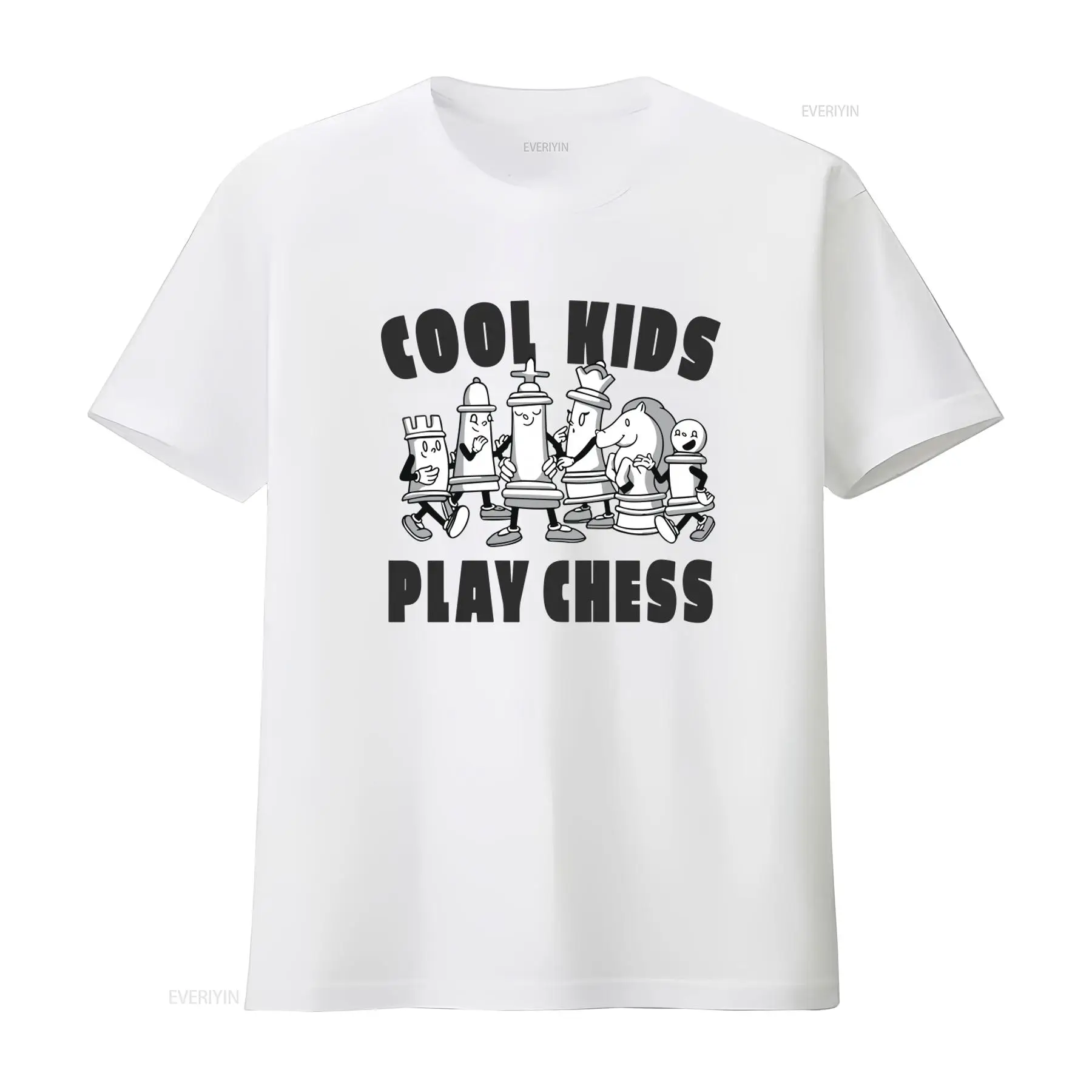 Koszulka Cool Kids Play Chess  – Vintage Fashion Game recenzja i cena