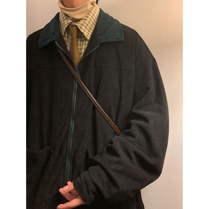 Męska kurtka bomberka w stylu  – Vintage Windbreaker Nylon recenzja i cena