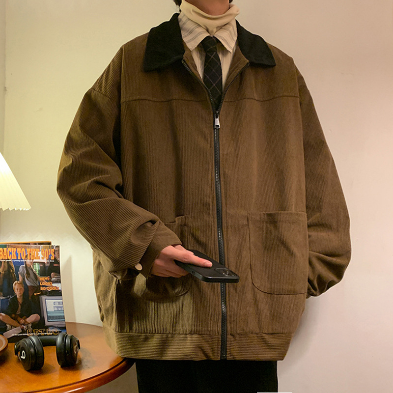 Męska kurtka bomberka w stylu  – Vintage Windbreaker Nylon recenzja i cena