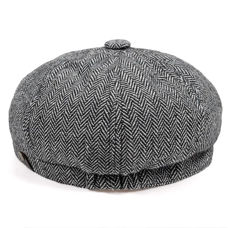 Męska bawełniana ośmiokątna cz – Vintage Fashion Hats recenzja i cena